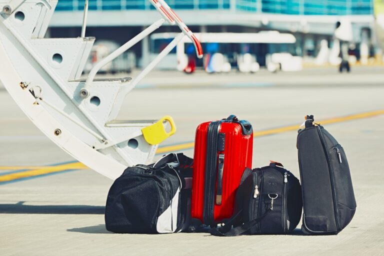 Luggage at the airport