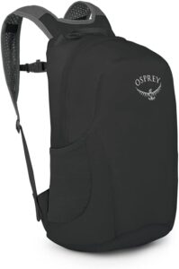 This is a photo of a Osprey Ultralight Collapsible Stuff Pack, Black