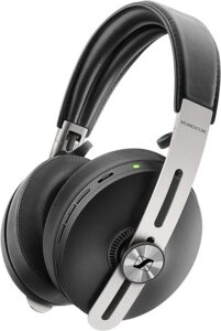 This is a photo of the SENNHEISER Momentum 3 Wireless Noise Cancelling Headphones with Alexa, Auto On/Off, Smart Pause Functionality and Smart Control App, Black