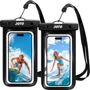 A photo of the JOTO Universal Waterproof Pouch. Part of the Top 10 must have travel gear. Gear Tech Tools